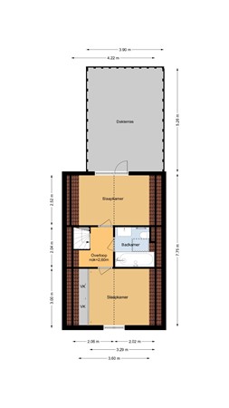 Floorplan - Molenkade 1, 2411 BX Bodegraven